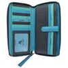 VISCONTI Bora Bora BR76 Leather Wallet with Zip and RFID