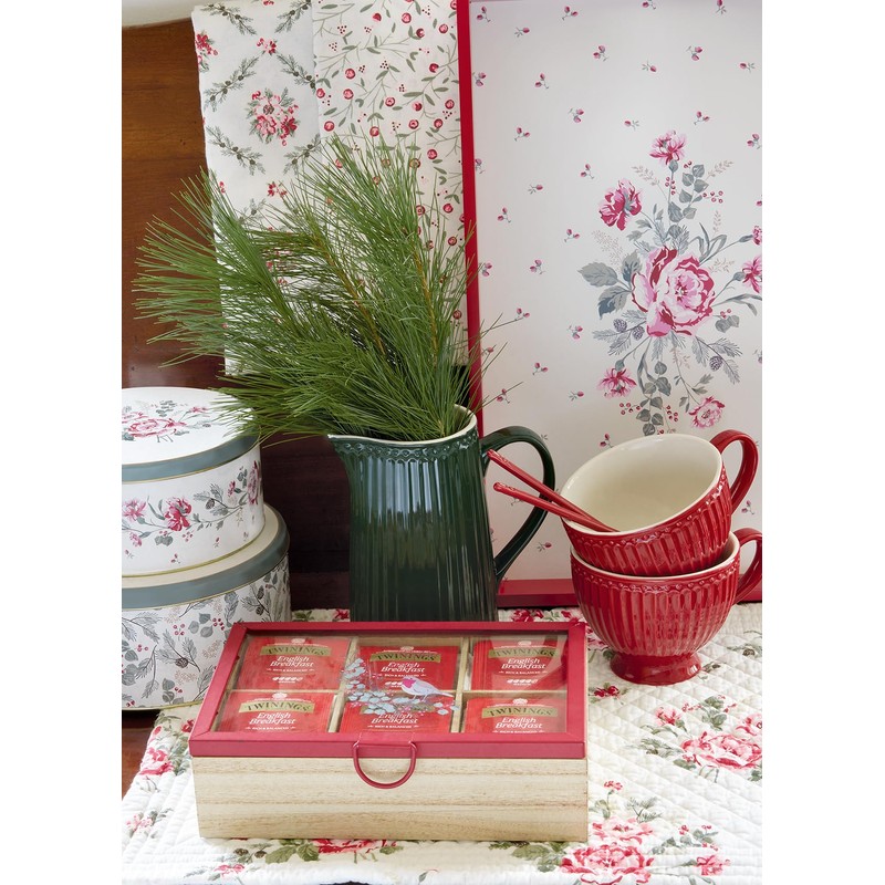 GreenGate Alice Red Egg Cup