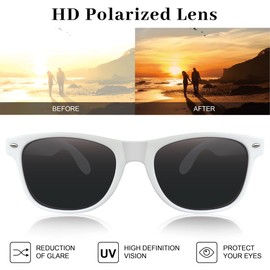 Mr&MrsGifts Mr and Mrs Polarized Sunglasses Honeymoon Essentials Wedding Sunglasses for the Couple Groom Sunglasses Engagement Gift(MM-S)