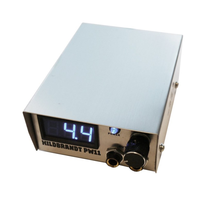 HILDBRANDT Spartan Tattoo Machine Power Supply Unit AC Phono Box