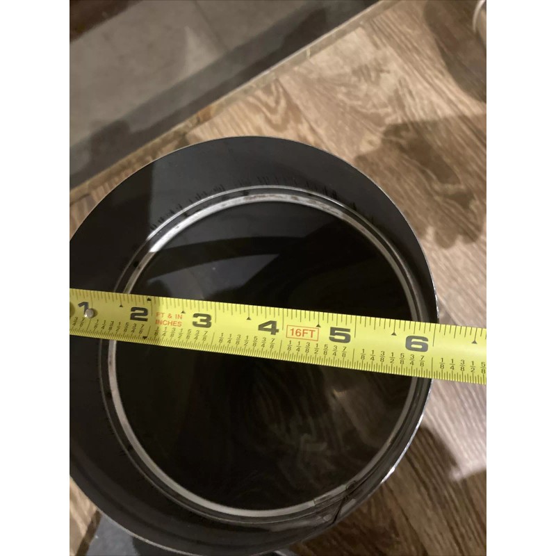 6” Stainless Steel Slip Section Stove Pipe Chimney