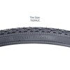 YUNSCM 2-PCS 700C Gravel Bike Tires 700x42C 44-622 Compatible with