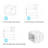 12 Pcs 1 Inch Blind Brackets Mini Blind Brackets Blinds