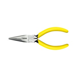 TSUNODA RP-125S Radio Pliers, No Blade Hole, Spring Included, 4.9 inches (125 mm), Yellow