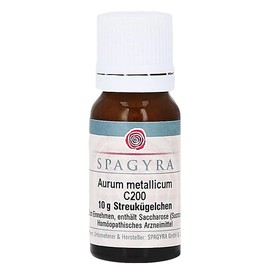 Aurum Metallicum C 200 Globules 10 g