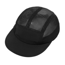 YAMEE Baseball Cap Men's Summer Mesh Quick Drying Baseball Cap Women's Breathable Lightweight Baseball Cap Unisex Adjustable Summer Hat Men's Sun Protection Sun Hat Women Soft, black