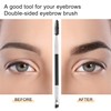 VOCOSTE Soft Double Sided Eyebrow Brush for Women Oblique Eyebrow