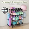 Hadulcet Dumbbell Rack, Heavy Duty Weight Rack for Home Gym,