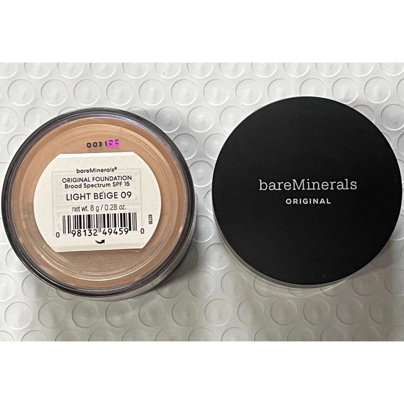 Base en polvo suelo original bareMinerals FPS 15 0,28 oz