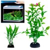 Vibury Fish Tank Aquatic Plants, 14 Pack Aquarium Plants Green
