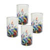 Water glasses - Mexican hand blown glass, set of 4