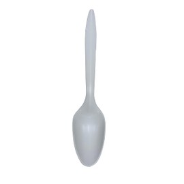 CKDCARES | 6" 100% Compostable Spoons (50 Pack) - Eco Friendly, Durable and Heat Resistant Alternative to Plastic Spoons