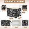 uinwk Halloween Gothic Witchy Storage Bins, Dark Academia Witchcraft Magic