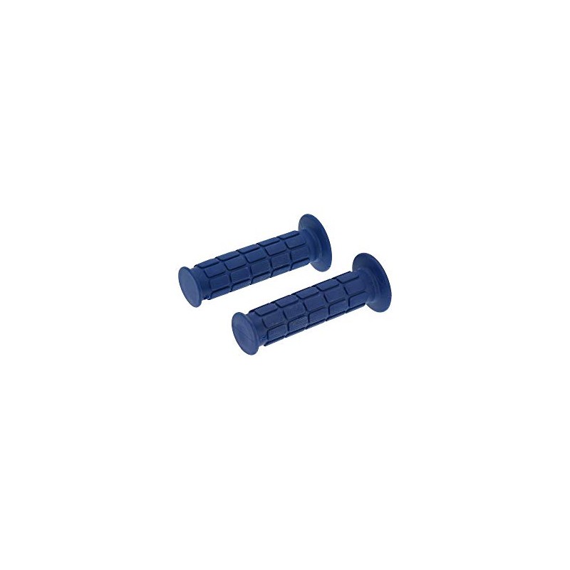 Set of rubber for throttle grip and grip waffle pattern,