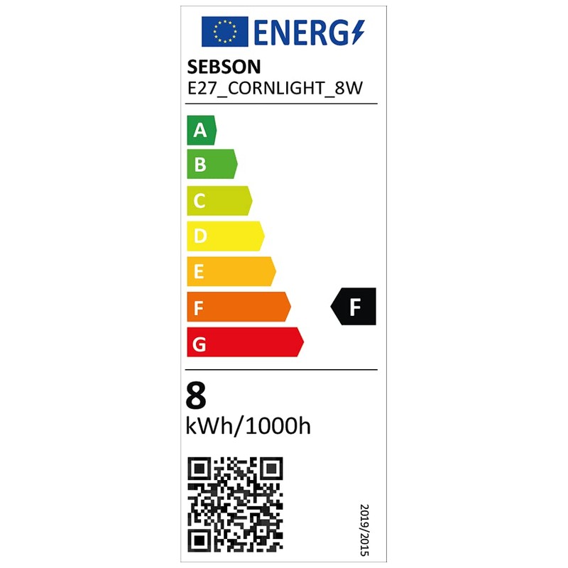 SEBSON® E27 LED Bulb 8W - 60W Replacment for Incandescent