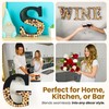 Made Easy Kit Metal Letter Wine Cork Keepsake Saver &