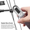 Archery Bow Scale with LED Display 110lb/50kg Hanging Scale Portable