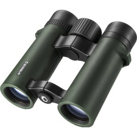 BARSKA AB12520 Air View 10x26 Waterproof Binoculars for Birding, Hiking, Sports, Theater, etc, Green