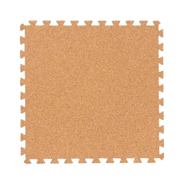 Lacor Cork Mat, Natural, 0.3 inch (8 mm) Thick, Small Lacor, 11.8 inch (30 cm) Type, Set of 108, For Danches, Edoma 6 Tatami Mats
