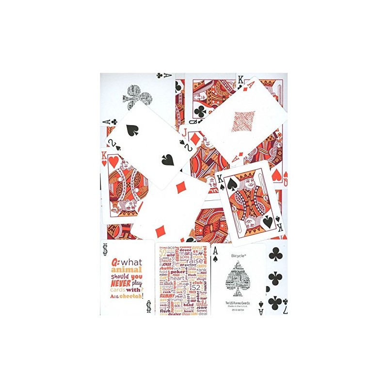 BICYCLE Playing Cards Table Talk Table Talk (RED Red)