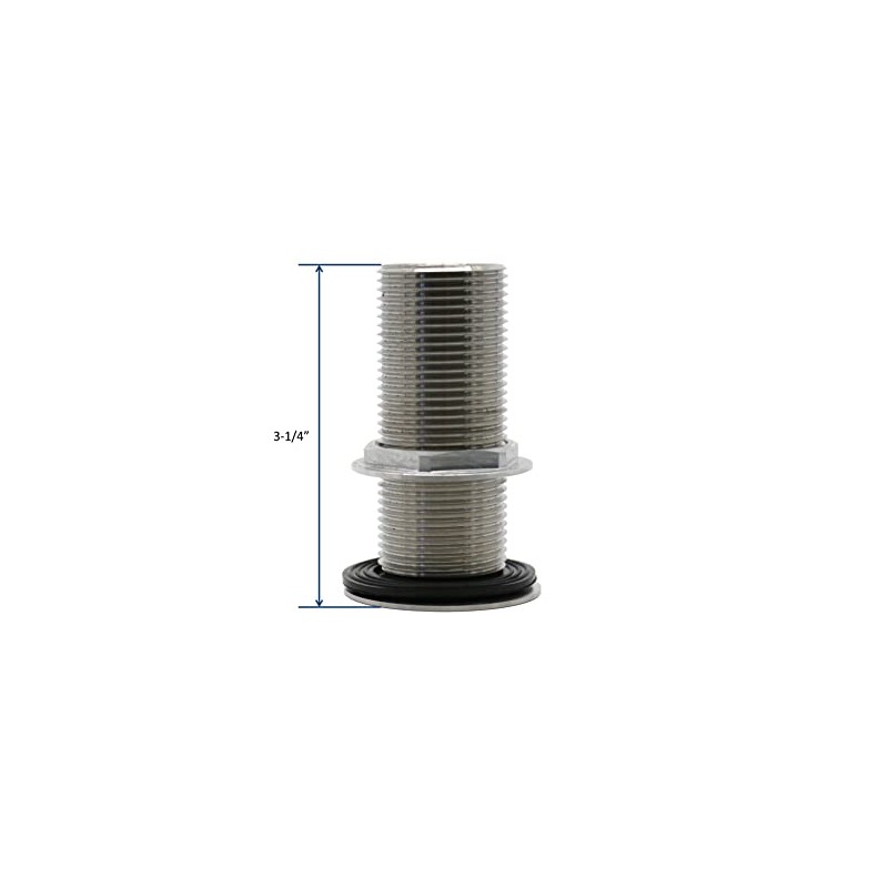Leyso Stainless Steel Bar Sink Drain 1” Nominal Pipe Size