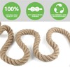 Twisted Manila Rope 1-1/2 in x 50 ft Natural Thick