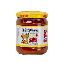 Mad Butcher Medium Salsa 16 oz Jar