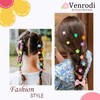 100 Pcs Mini Flower Hair Claw Clips, Small, Tiny Clip