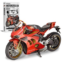 Piececool 3D Puzzles for Adult, Motorcycle Metal Model Kits,DIY Craft Kits Difficult 3D Puzzles for Family Time,Home Decoration Best Gifts
