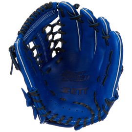 ZETT BSGB75530S Softball Grab, For All Round, Royal Blue x Blue (2523), For Right Throwing