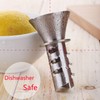 Best Utensils Stainless Steel Manual Lemon Juicer Squeezer Reamer 18/8