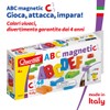 Quercetti Refill 48 Letters, Lettere Magnetiche per Bambini 4+ anni,