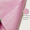 Miaija 20 Pieces Pink Nail Art Table Mats Waterproof Nail