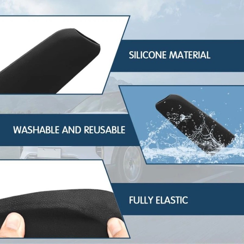 NoBrand Handbrake Cover Gear Shift Knob Cover, Comfortable Grip Silicone