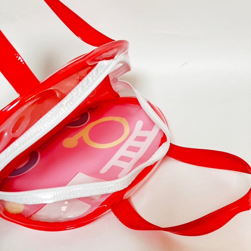 Ki-184 Pool Bag, Beach Bag, For Pool, Beach, Kids, Transparent,