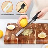 YC Kitchen Zester Grater, Stainless Steel Cheese Grater, Parmesan Grater,