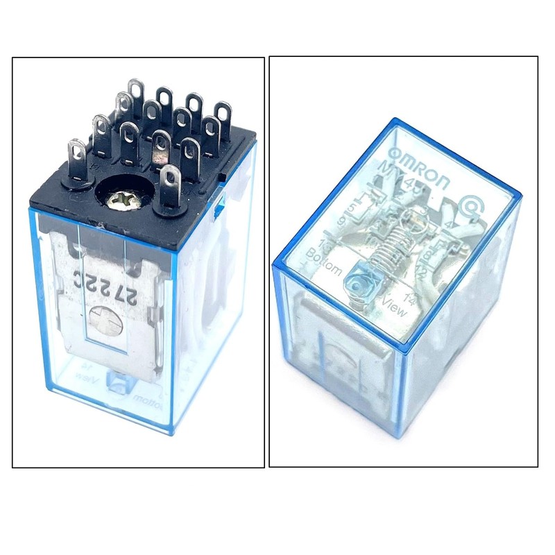 JZK MY4J DC 12V Coil DPDT 14 PIN Electromagnetic Power