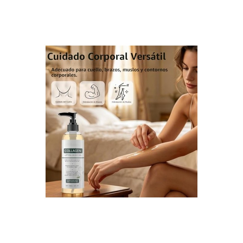Collagen Lifting Body Oil, Aceite Hidratante de Colágeno para el