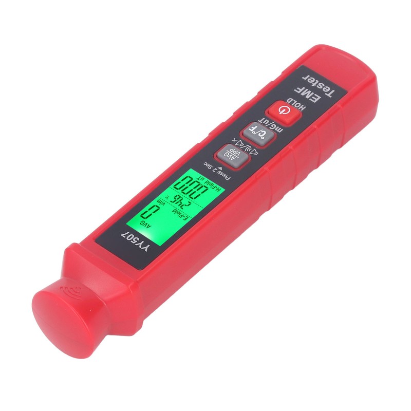 3V Electromagnetic Radiation Meter EMF Meter LCD Backlight Display Sound