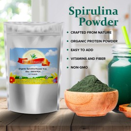 Best Botanicals Spirulina Powder 4 oz. (Organic)
