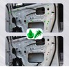 Tecledsn 100PCS Door Panel Retainer Clips, Fender Liner Clip, 8mm