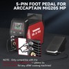 ARCCAPTAIN TIG 5-Pin Welding Foot Pedal for ARCCAPTAIN MIG205 MP,