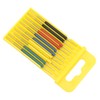 10Pcs Mini Grabber SMD IC Test Hook Clips Silicone Jumper