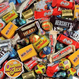 Assorted Chocolate Candy Variety Pack - 10 Lb Bulk Candy Chocolate Mix - Chocolate Candy Bulk - Hershey Chocolate - Bulk Individually Wrapped Chocolate - Easter Candy - Easter Candy