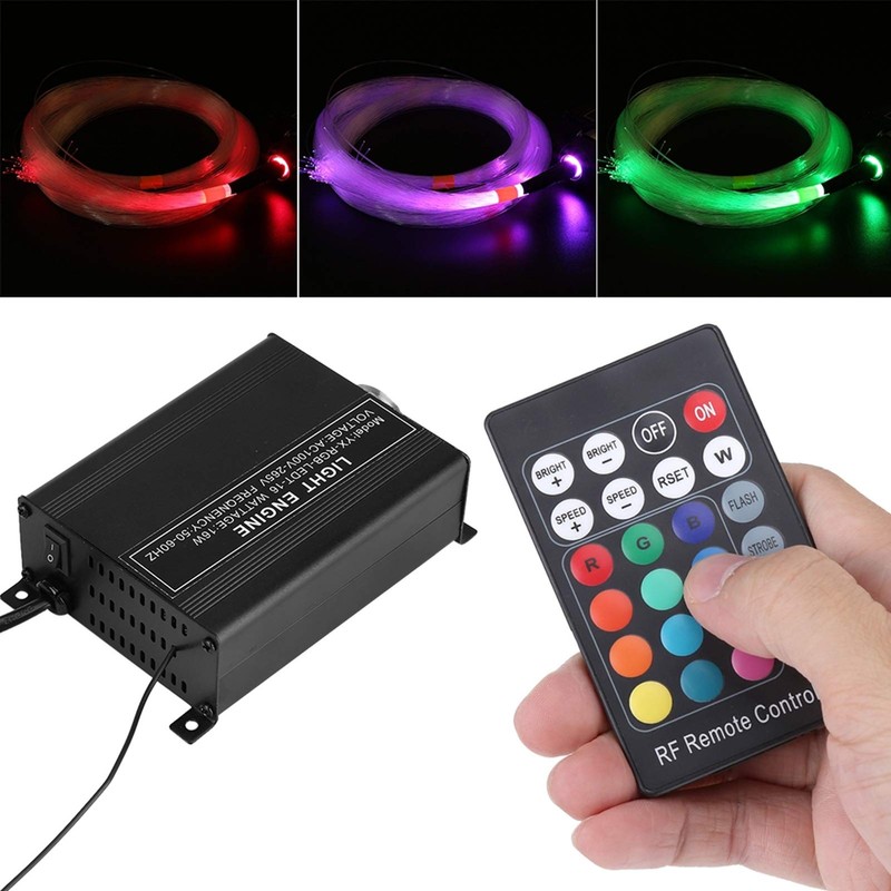 16 W RGBW LED Plastic Fibre Ceiling Decoration Kit Light