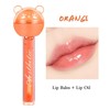 BeauFairy 2-in-1 Lip Balm Lip Gloss Set, 6 Pieces, Lip