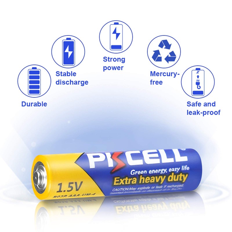 PKCELL AAA Batteries 20 Pack, Triple A Batteries, 1.5V High-Performance