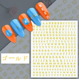 DFsucces 6 Pcs Alphabet Stickers English Letters Logo Glitter Uppercase and Lower Case DIY Rainbow Laser Slope (6 Styles)