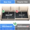 Jin&Bao Wider Couch Cushion Support for Sagging, Heavy Duty Solid