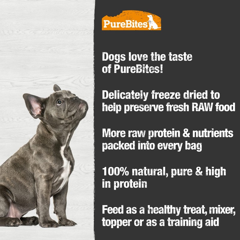PureBites PureBites Duck Freeze Dried Dog Treats, 1 Ingredient, Made